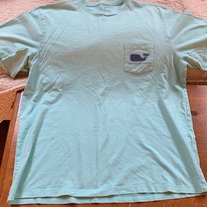 Like new vineyard vines light turquoise t-shirt